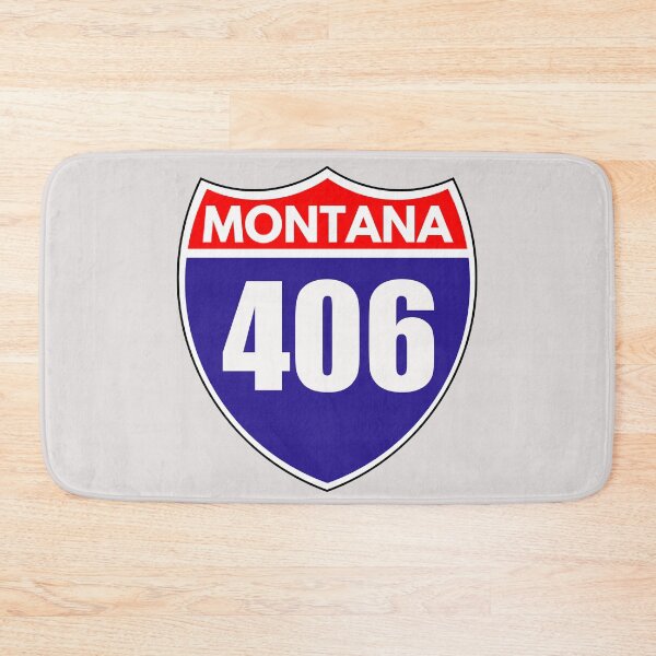Item preview, Montana 406 (Interstate Sign Design) designed and sold by Gilby-Designs.