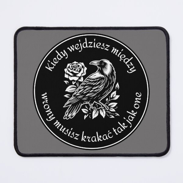 Item preview, When Among Crows Polish Saying Book by Veronica Roth designed and sold by darkskydelights.