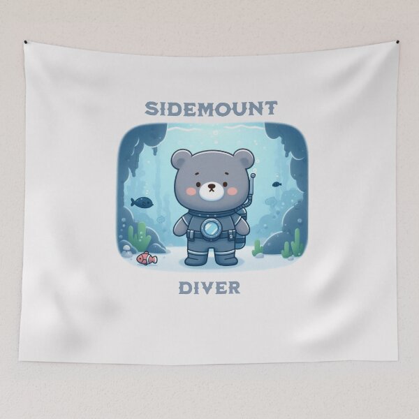 Item preview, cave diving Bear designed and sold by LemuellTrends.