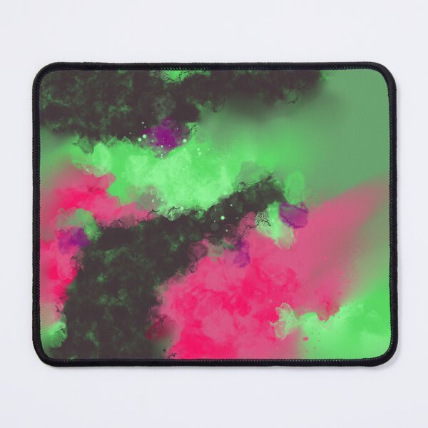 Item preview, Jungle Of Dreams - Green Pink Abstract designed and sold by Joey Santiago.