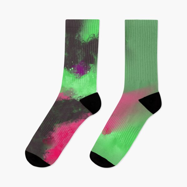 Item preview, Jungle Of Dreams - Green Pink Abstract designed and sold by Joey Santiago.