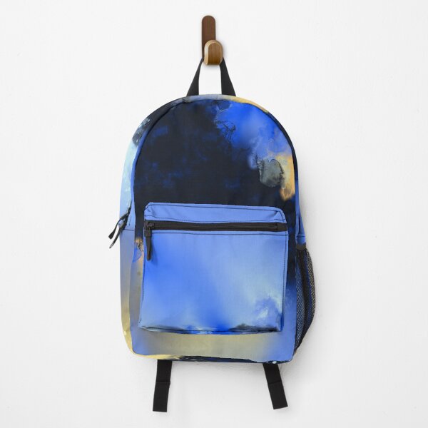 Item preview, The Aftermath - Blue Yellow Black Abstract designed and sold by Joey Santiago.