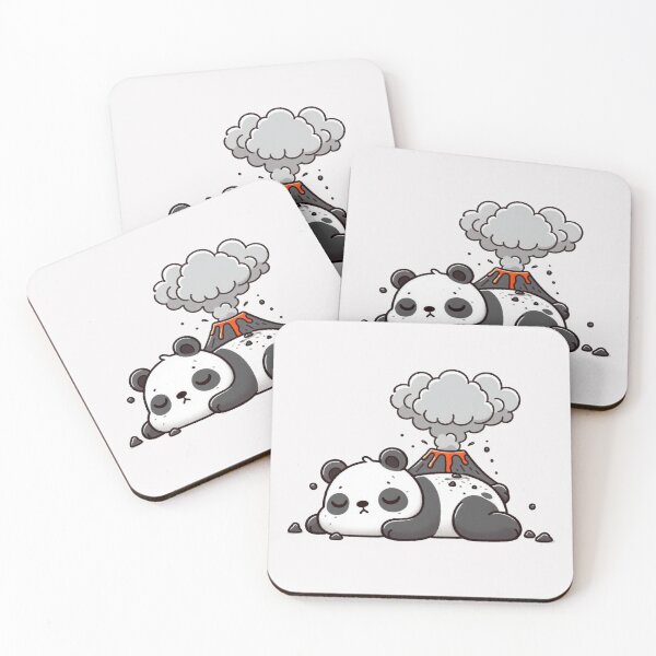 Item preview, volcano ash Panda designed and sold by LemuellTrends.