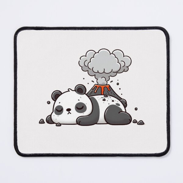Item preview, volcano ash Panda designed and sold by LemuellTrends.