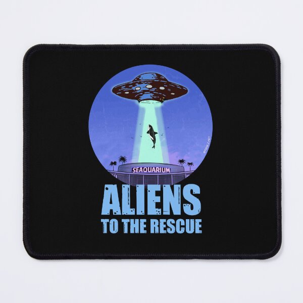 Item preview, Aliens to the rescue - mission: Orcas designed and sold by Frank J. Art.