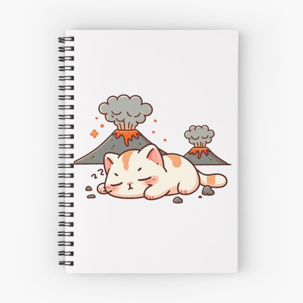 Item preview, volcano ash Cat designed and sold by LemuellTrends.