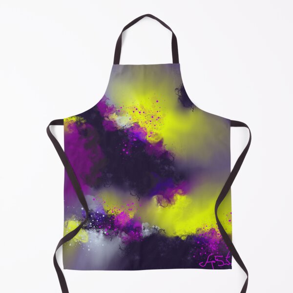 Item preview, Majesty - Yellow Purple Abstract designed and sold by Joey Santiago.