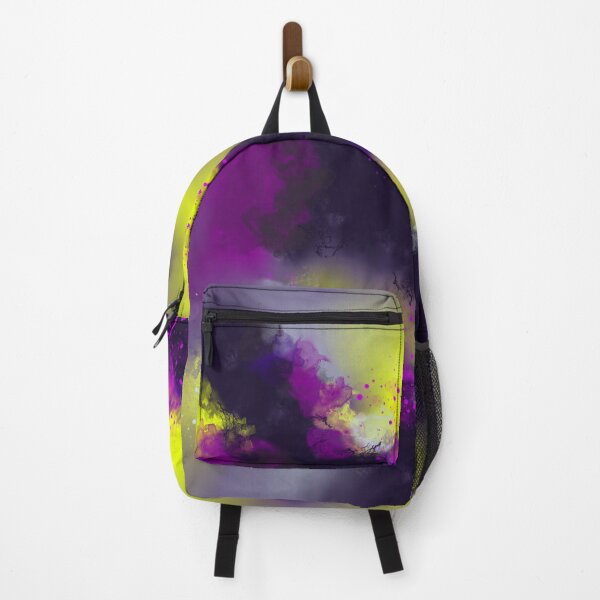 Item preview, Majesty - Yellow Purple Abstract designed and sold by Joey Santiago.