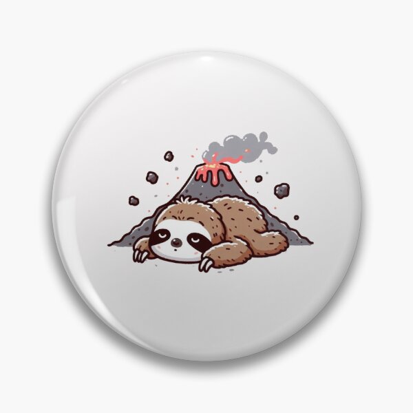 Item preview, volcano ash Sloth designed and sold by LemuellTrends.