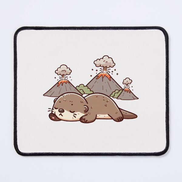 Item preview, volcano ash Otter designed and sold by LemuellTrends.