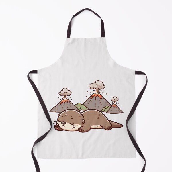Item preview, volcano ash Otter designed and sold by LemuellTrends.