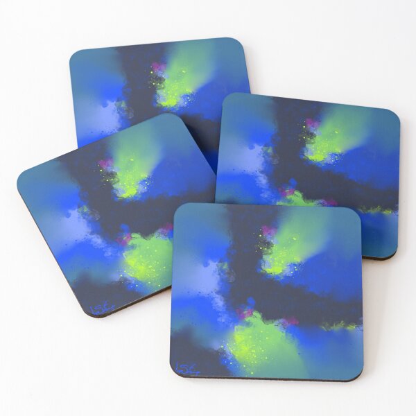 Item preview, Rhapsody In Blue - Blue Green Abstract designed and sold by Joey Santiago.