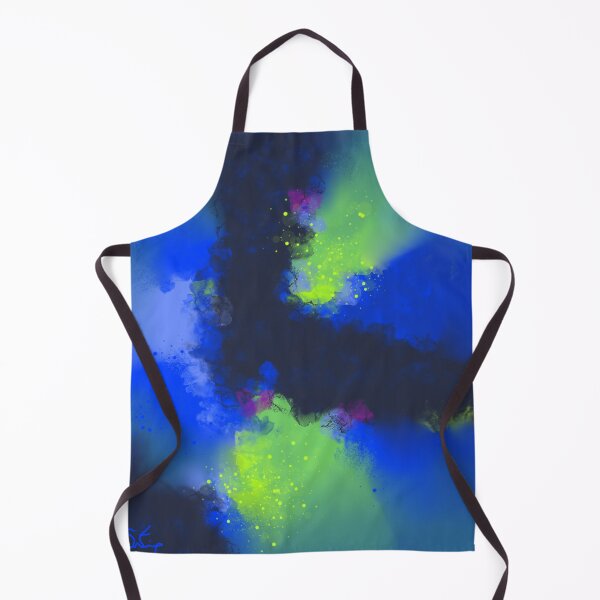 Item preview, Rhapsody In Blue - Blue Green Abstract designed and sold by Joey Santiago.