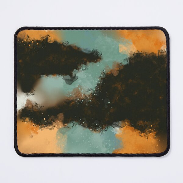 Item preview, Renegade Abstract - Orange Blue Turquoise Black Abstract designed and sold by Joey Santiago.
