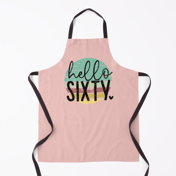 Item preview, Hello 60 Sixty ,Retro Distressed 60th Birthday For Her designed and sold by DevlynnDesigns.
