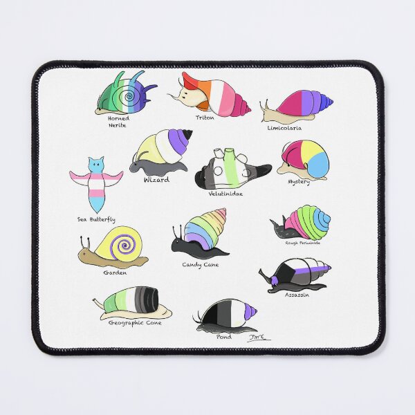 Item preview, Pride Snails designed and sold by EmeraldMystic.
