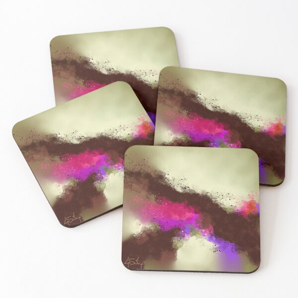 Item preview, First Impressions - Purple Magenta Brown Abstract designed and sold by Joey Santiago.