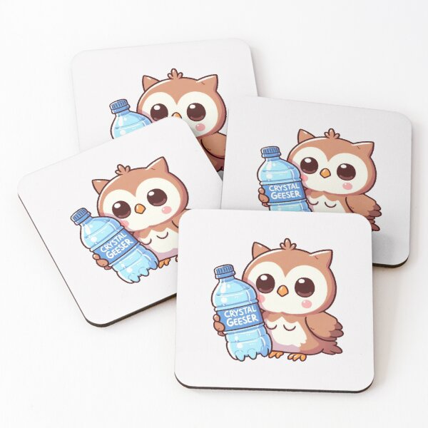 Item preview, crystal geyser Owl designed and sold by LemuellTrends.