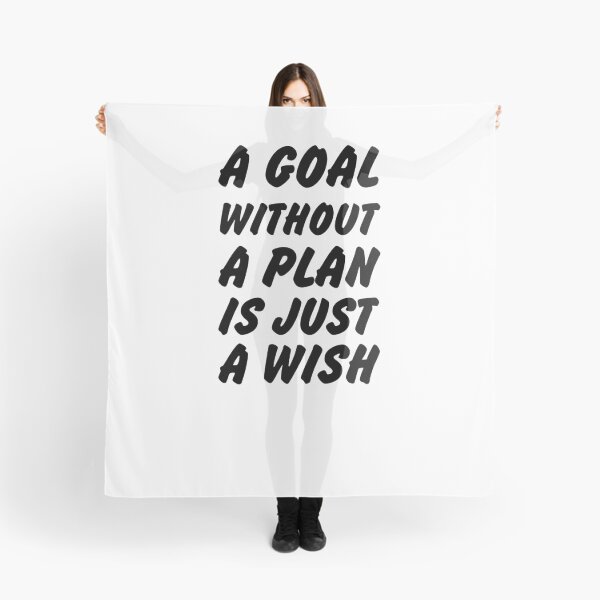 Item preview, A Goal Without A Plan is Just A Wish (2) designed and sold by alkamhfashion.