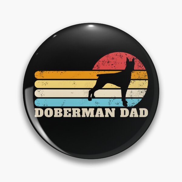 Artikelvorschau, Doberman Dad Retro Dog Dad Men's Doberman Gear entworfen und verkauft von DynamicDesign.