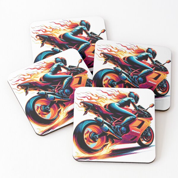 Item preview, MOTO RIDERS ASTRACT ART   designed and sold by ZulryLifestyles.