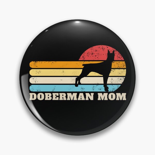 Artikelvorschau, Doberman Mom Retro Dog Mom Women's Doberman Gear entworfen und verkauft von DynamicDesign.