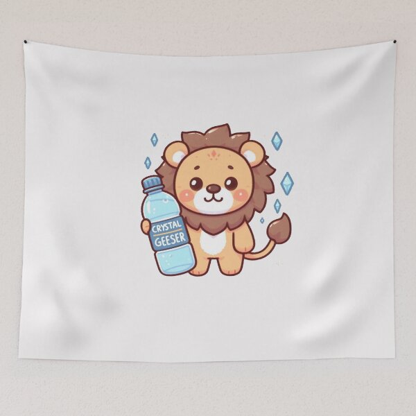 Item preview, crystal geyser Lion designed and sold by LemuellTrends.