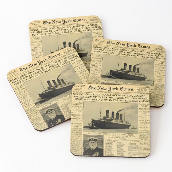 Item preview, TITANIC The New York Times designed and sold by martirush.