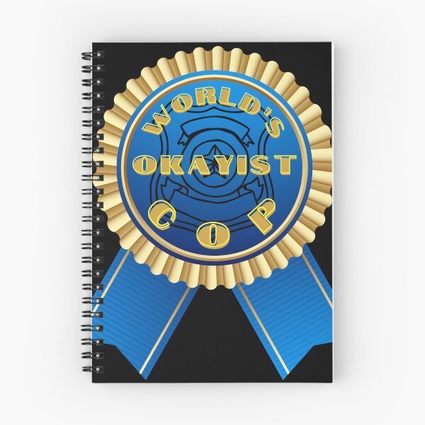Item preview, World's Okayist Cop designed and sold by DizzyDispatcher.