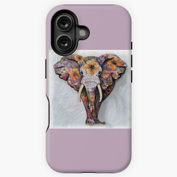 Item preview, A Fun Flowery Elephant designed and sold by aginlow.