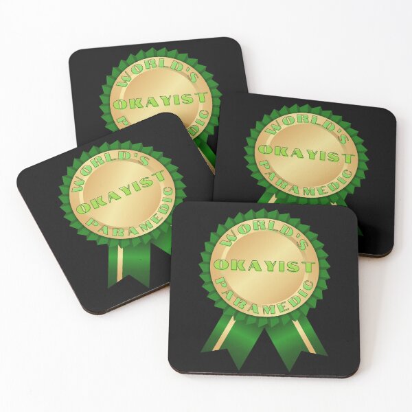 Item preview, World's Okayist Paramedic designed and sold by DizzyDispatcher.