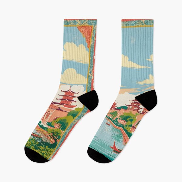 Item preview, Suzhou China Vintage Travel Tourism  designed and sold by TravelersGems.