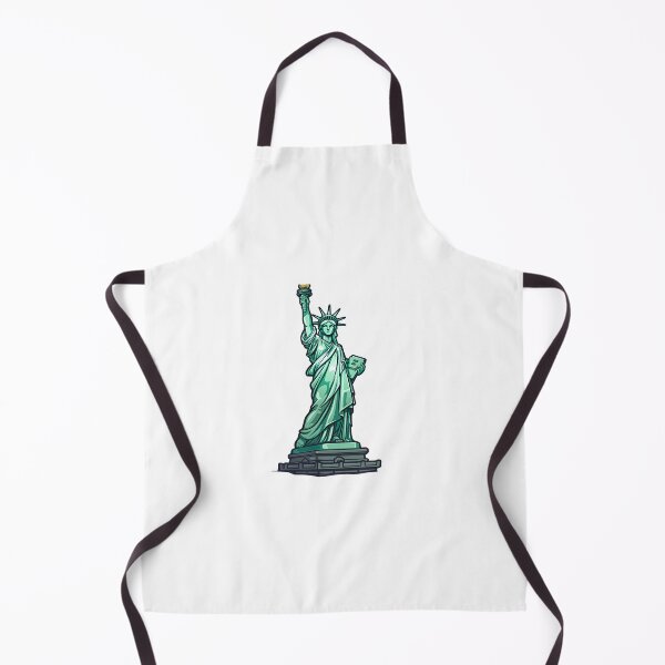 Item preview, Cartoon Statue of Liberty Stickers, Logo, Illustration, Wall arts, Art Prints and More designed and sold by Kevin Lou.