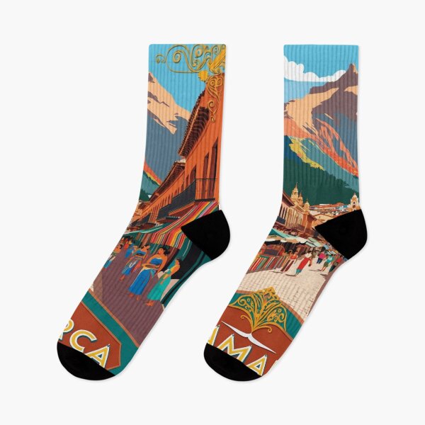 Item preview, Cajamarca Peru Vintage Travel Tourism  designed and sold by TravelersGems.