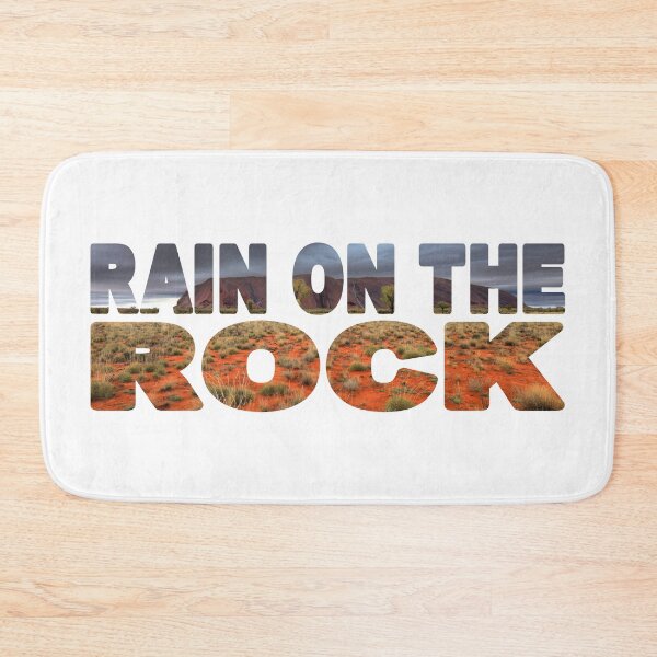 Item preview, RAIN ON THE ROCK - Ayers Rock Waterfalls NT Australia designed and sold by Adam Gormley.