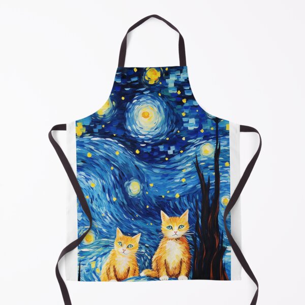 Item preview, Van Gogh Cat Kittens Design designed and sold by MainEventMedia.