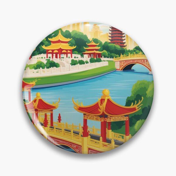 Item preview, Changsha China Vintage Travel Tourism  designed and sold by TravelersGems.
