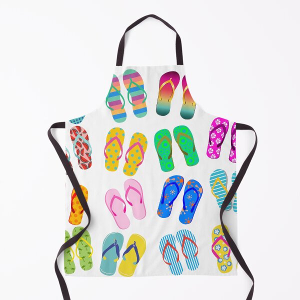 Item preview, Colorful Summer flip flops designed and sold by RockyTees1.