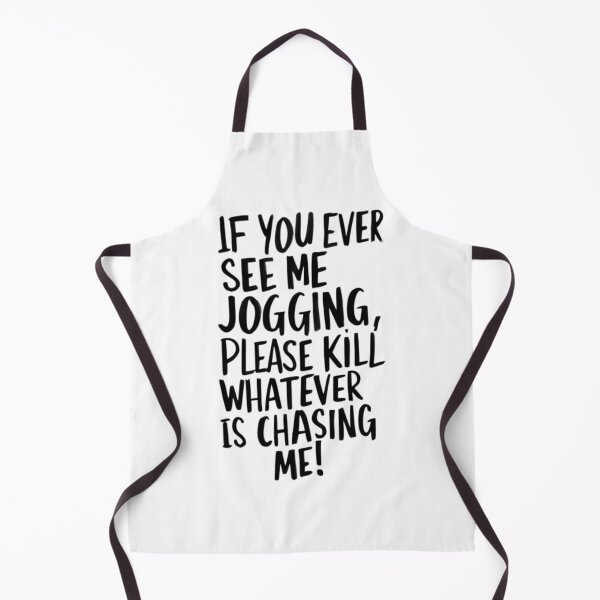 Item preview, anti jogging, FunnyFits70, meme, funny, humor, funny exercise, hilarious, funny slogan, fitness enthusiast, jogging humor, sarcastic, running joke, funny workout, funny fitness gear, dad joke,  designed and sold by FunnyFits70.
