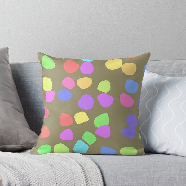 Item preview, Caramel Rainbow Candy Joy Blobs Happy Party Pattern designed and sold by EvergreenMotifs.