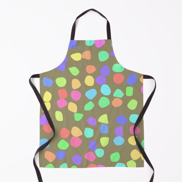Item preview, Caramel Rainbow Candy Joy Blobs Happy Party Pattern designed and sold by EvergreenMotifs.