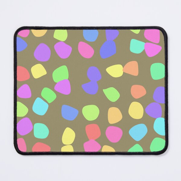 Item preview, Caramel Rainbow Candy Joy Blobs Happy Party Pattern designed and sold by EvergreenMotifs.