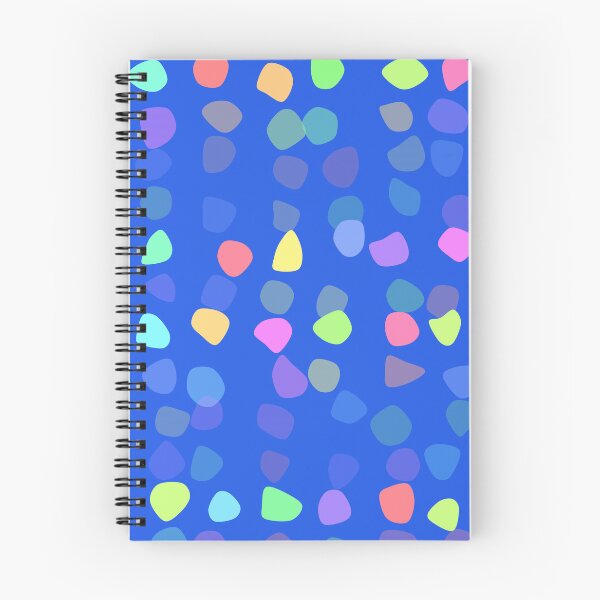 Item preview, Blue Raspberry Candy Rainbow Joy Happy Party Pattern designed and sold by EvergreenMotifs.