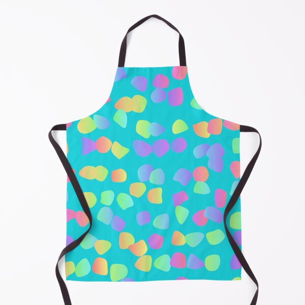Item preview, Gumball Rainbow Candy Joy Blobs Happy Party Pattern designed and sold by EvergreenMotifs.