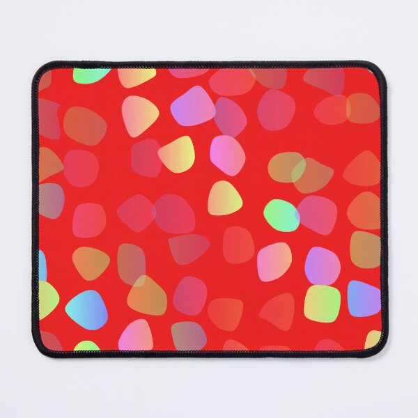 Item preview, Cherry Rainbow Candy Joy Blobs Happy Party Pattern designed and sold by EvergreenMotifs.