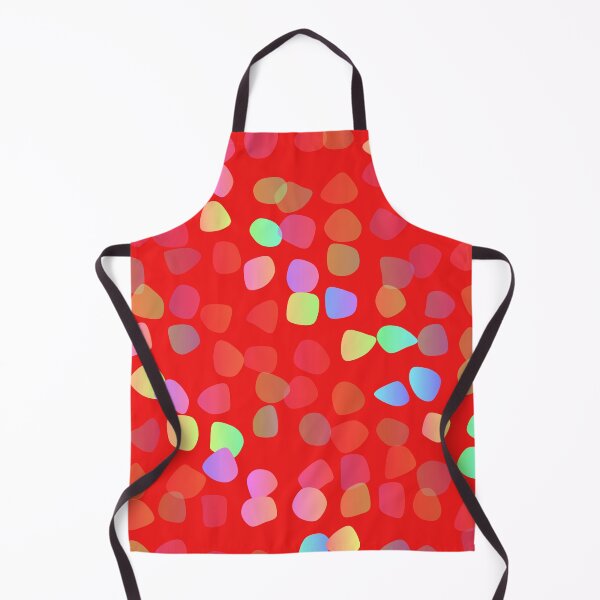 Item preview, Cherry Rainbow Candy Joy Blobs Happy Party Pattern designed and sold by EvergreenMotifs.