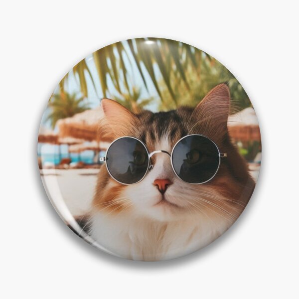 Item preview, The cat enjoys the sand designed and sold by DadaVa.