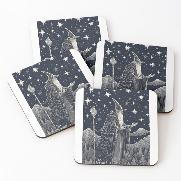 Item preview, A wizard in the night  designed and sold by nadiaop2000.