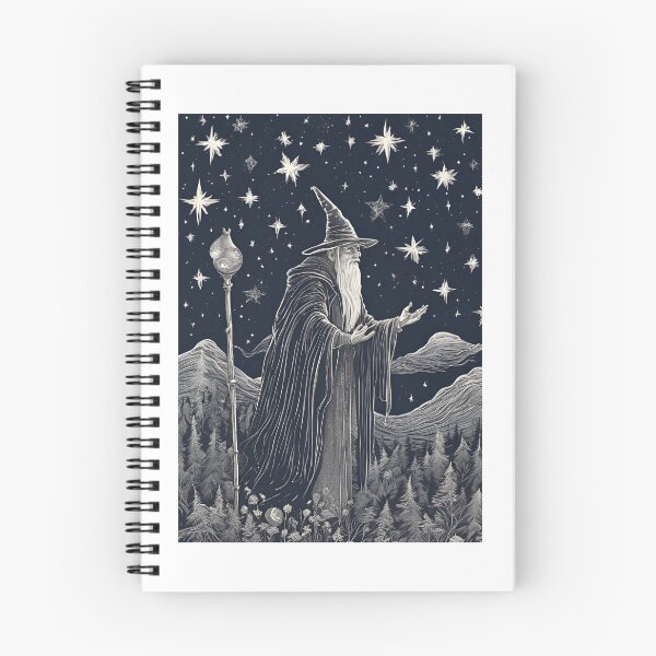 Item preview, A wizard in the night  designed and sold by nadiaop2000.