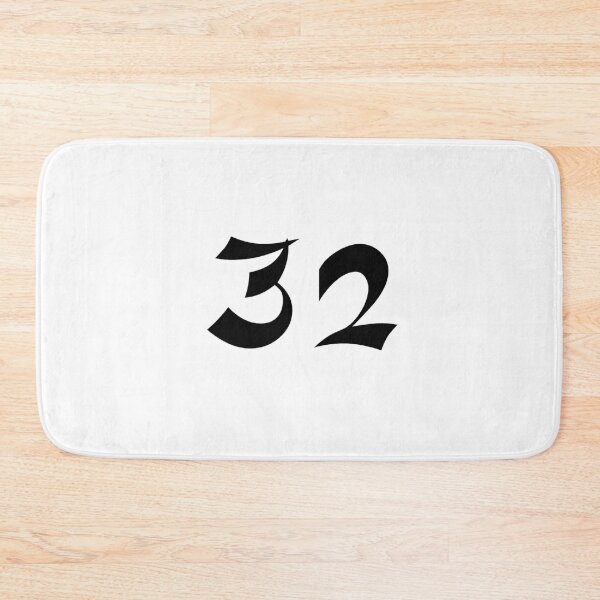 Item preview, 32, thirty-two, black, shangai designed and sold by Numbers-Art.